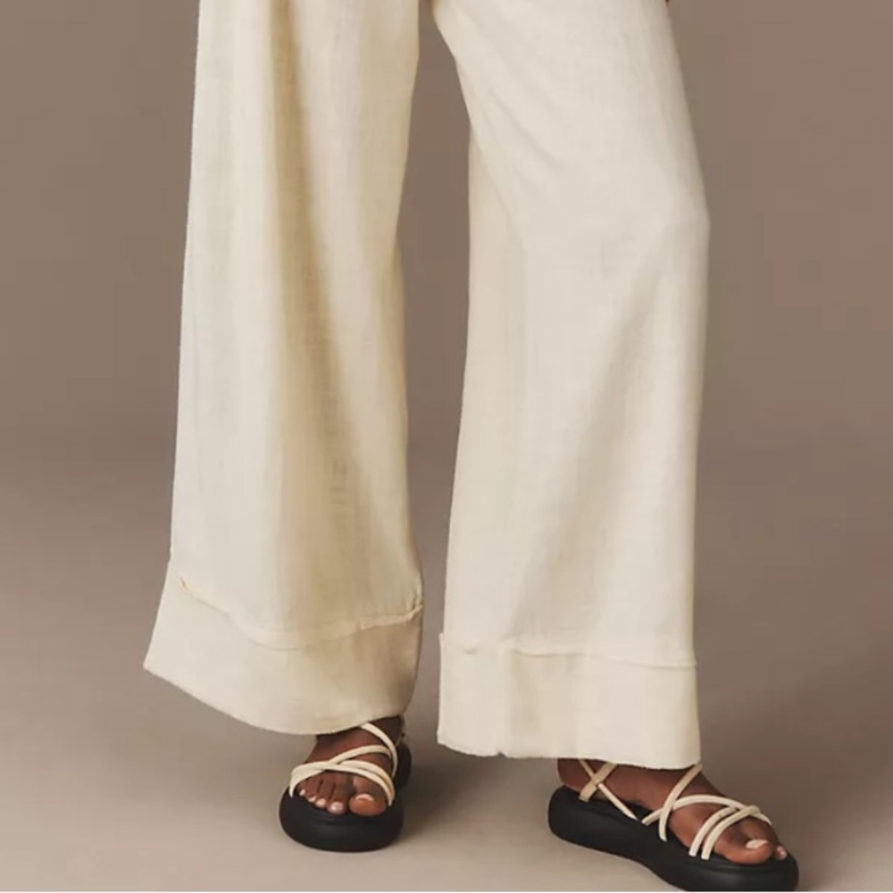 Linen City Beach Trouser Pants
By Anthropologie
NWWT
Color - Ivory - Picture 5 of 7